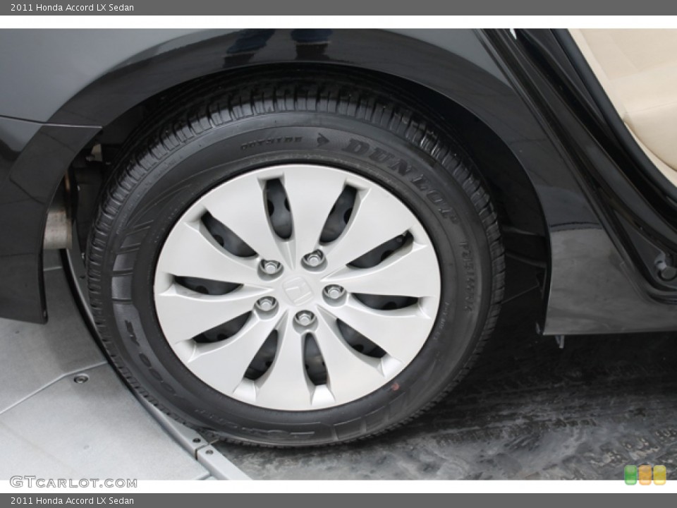 2011 Honda Accord LX Sedan Wheel and Tire Photo #78380652