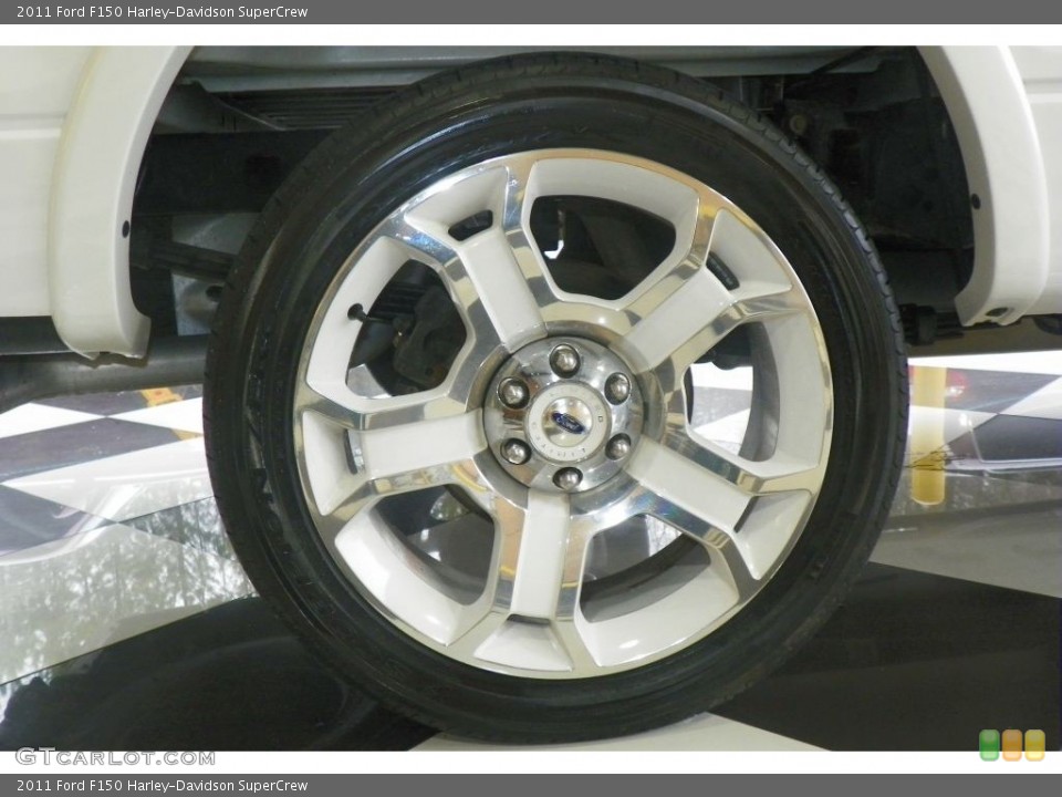 2011 Ford F150 Harley-Davidson SuperCrew Wheel and Tire Photo #78381584