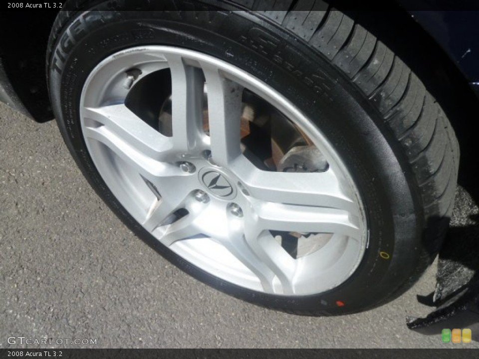 2008 Acura TL 3.2 Wheel and Tire Photo #78382775