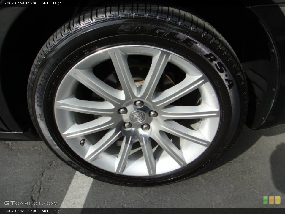 2007 Chrysler 300 C SRT Design Wheel and Tire Photo #78384465