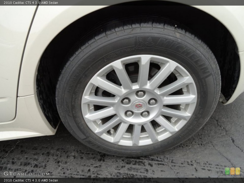 2010 Cadillac CTS 4 3.0 AWD Sedan Wheel and Tire Photo #78389761