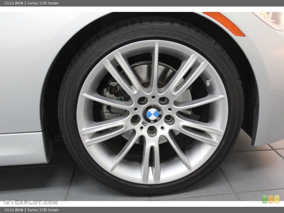2010 BMW 3 Series 328i Sedan Wheel and Tire Photo #78391901