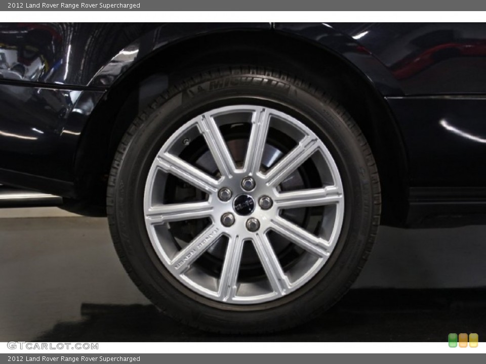 2012 Land Rover Range Rover Supercharged Wheel and Tire Photo #78398418