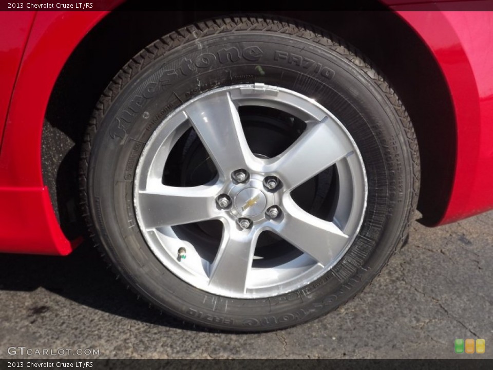 2013 Chevrolet Cruze LT/RS Wheel and Tire Photo #78398429