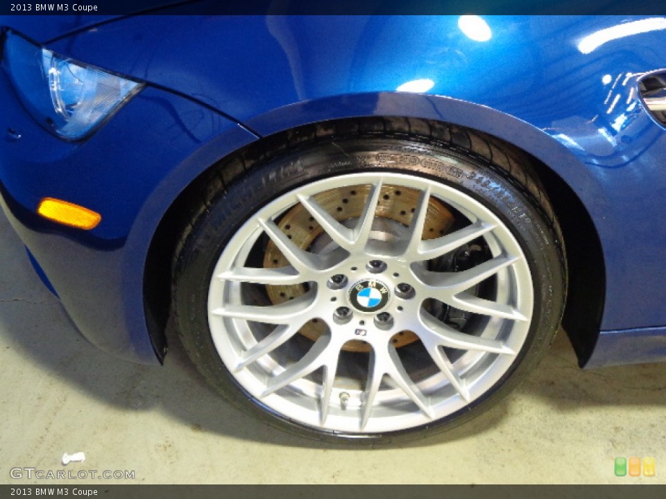 2013 BMW M3 Coupe Wheel and Tire Photo #78401042
