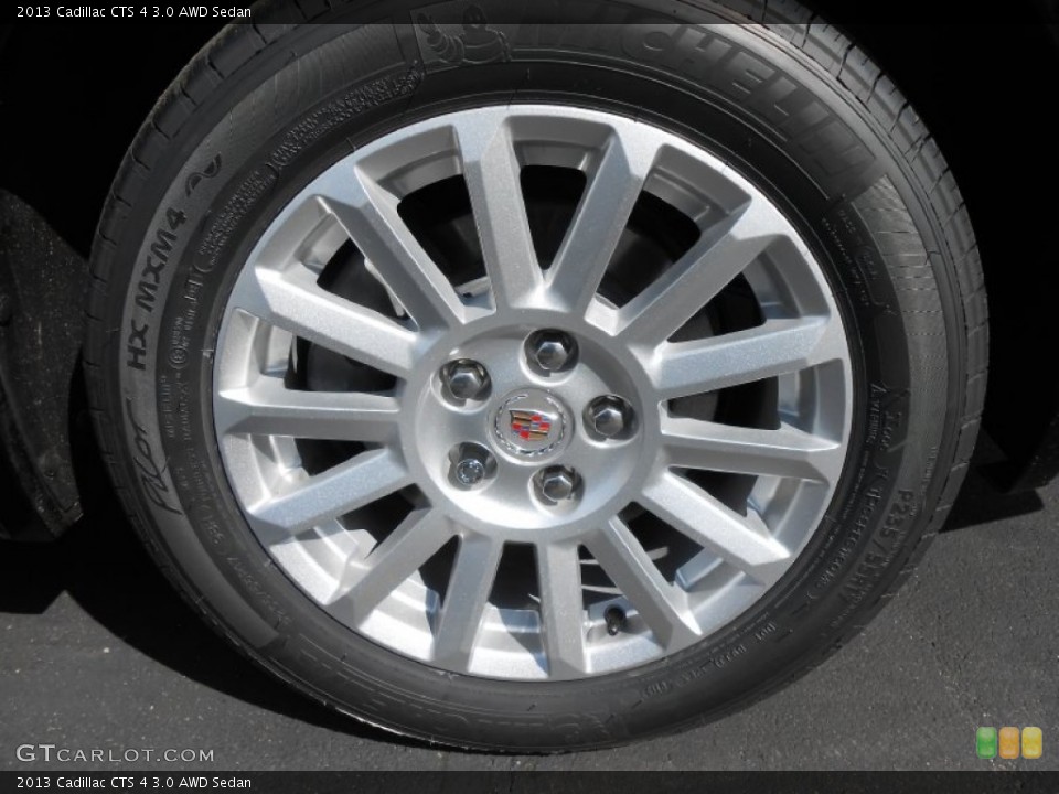 2013 Cadillac CTS 4 3.0 AWD Sedan Wheel and Tire Photo #78405857