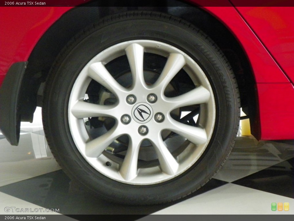 2006 Acura TSX Sedan Wheel and Tire Photo #78411273