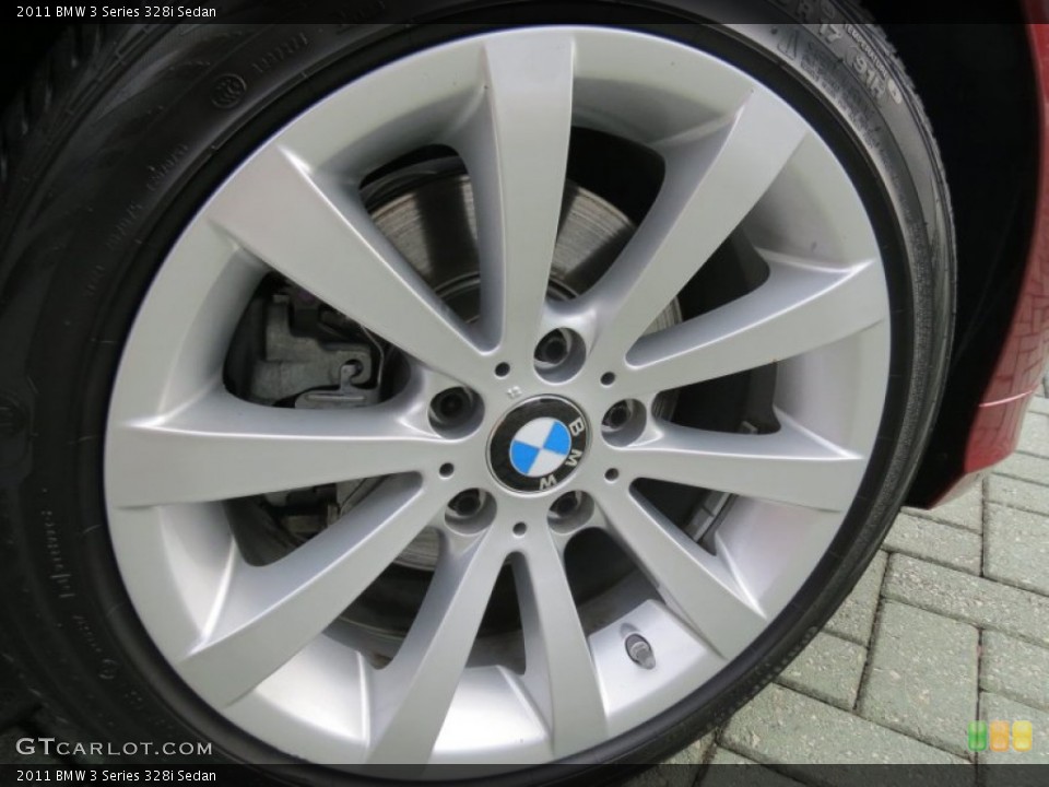 2011 BMW 3 Series 328i Sedan Wheel and Tire Photo #78425417