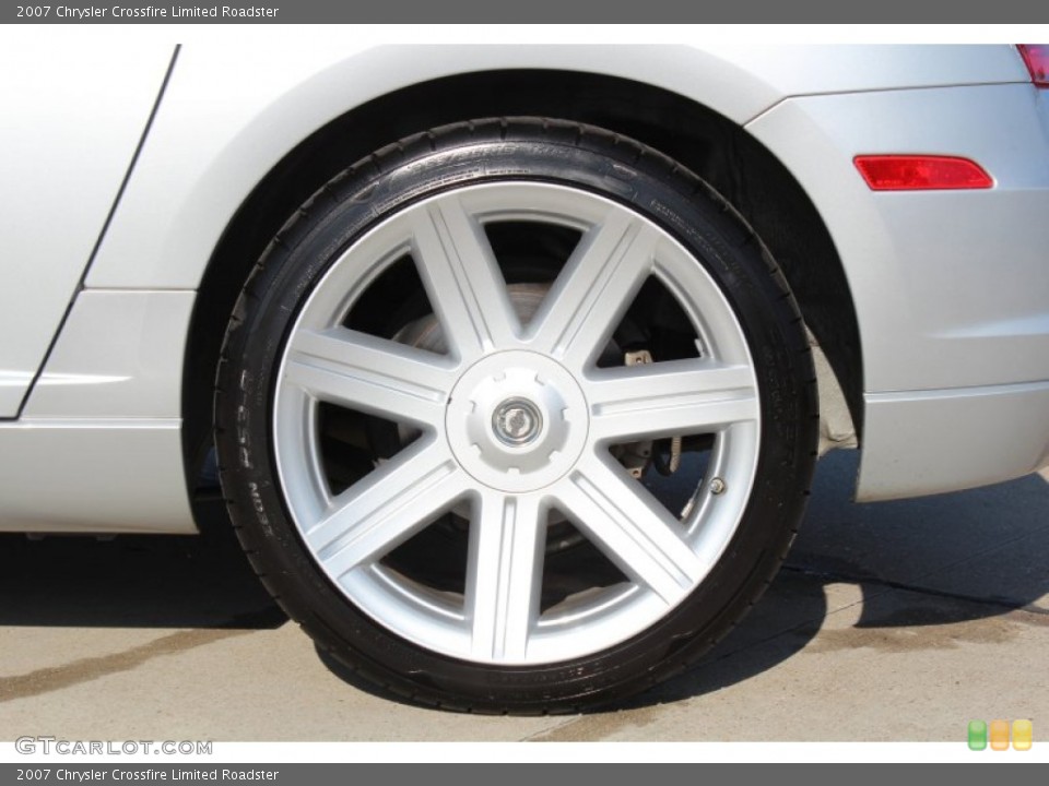 2007 Chrysler Crossfire Limited Roadster Wheel and Tire Photo #78425671