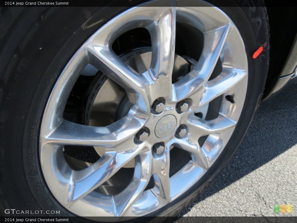 2014 Jeep Grand Cherokee Summit Wheel and Tire Photo #78426239