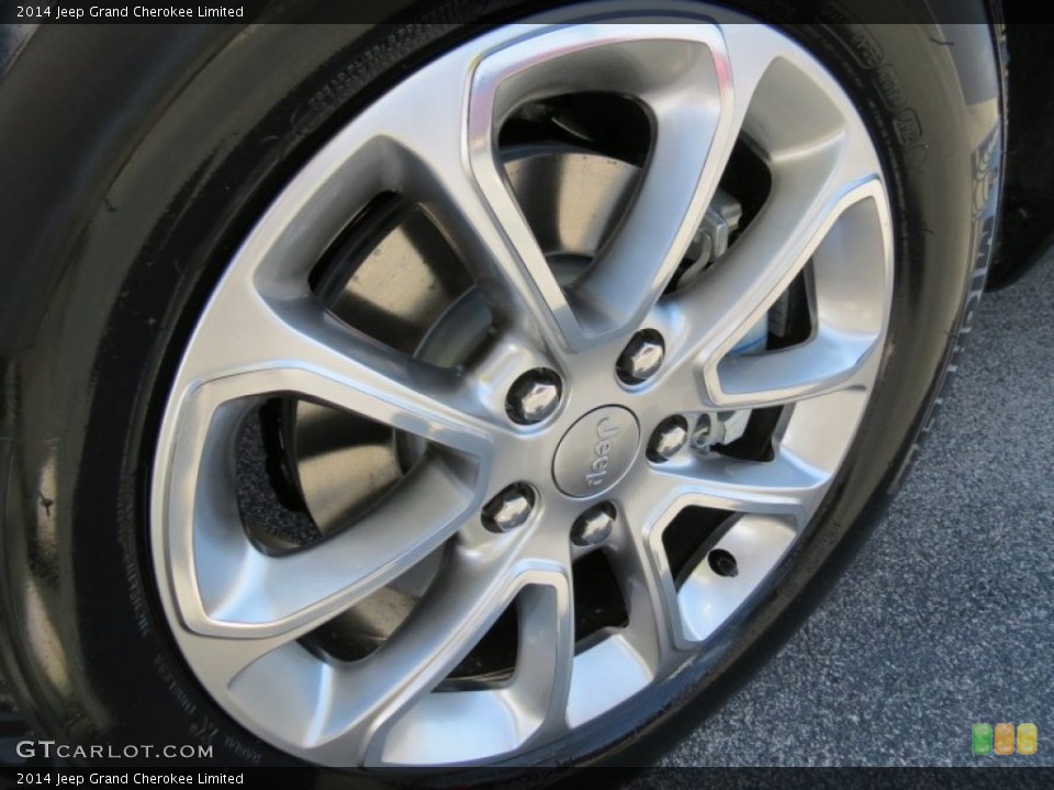 2014 Jeep Grand Cherokee Limited Wheel and Tire Photo #78426836