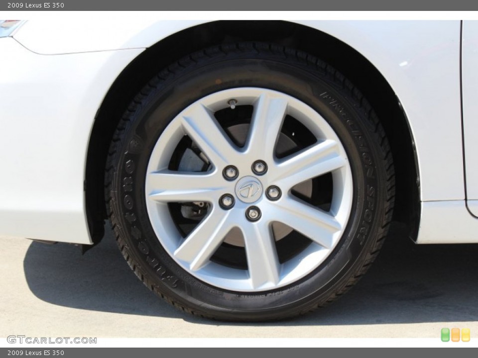 2009 Lexus ES 350 Wheel and Tire Photo #78426974