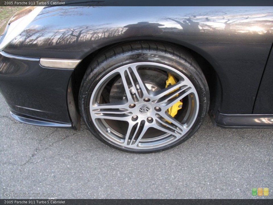 2005 Porsche 911 Turbo S Cabriolet Wheel and Tire Photo #78429473