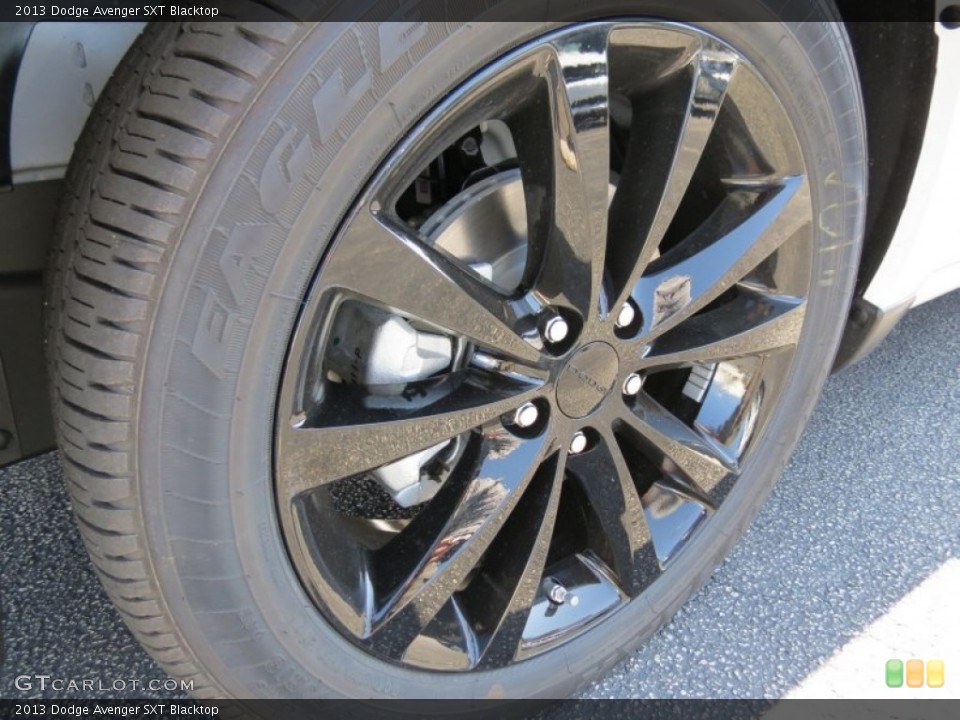 2013 Dodge Avenger SXT Blacktop Wheel and Tire Photo #78432203