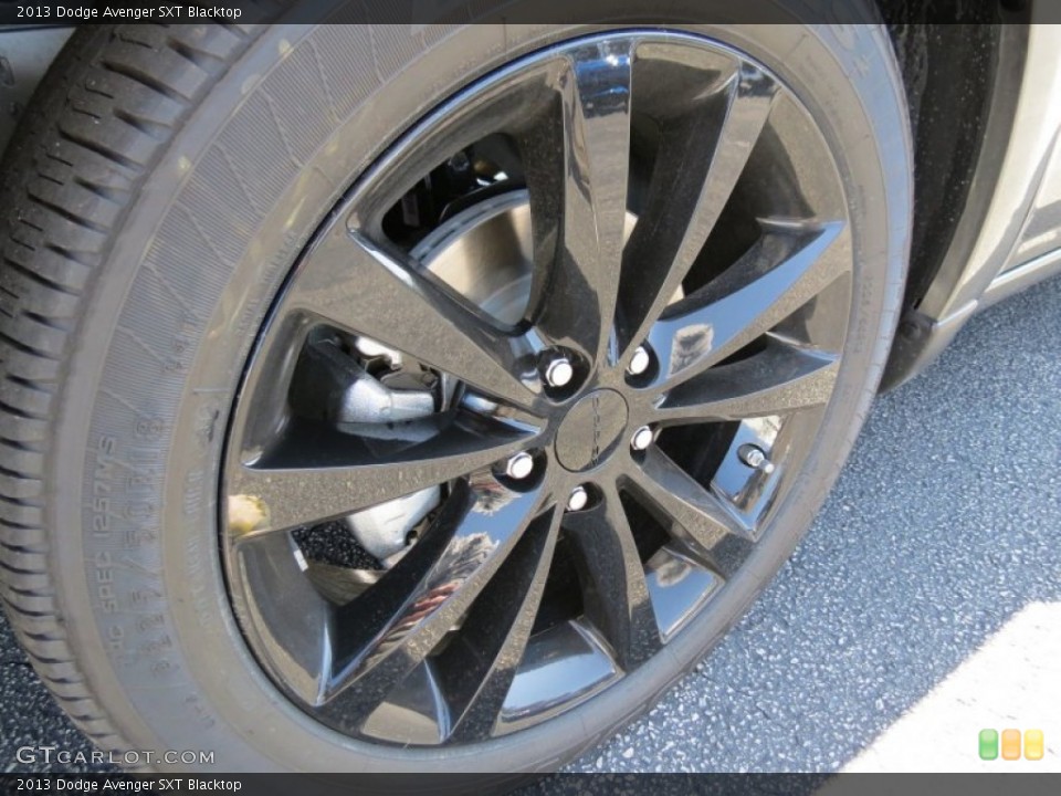 2013 Dodge Avenger SXT Blacktop Wheel and Tire Photo #78433367