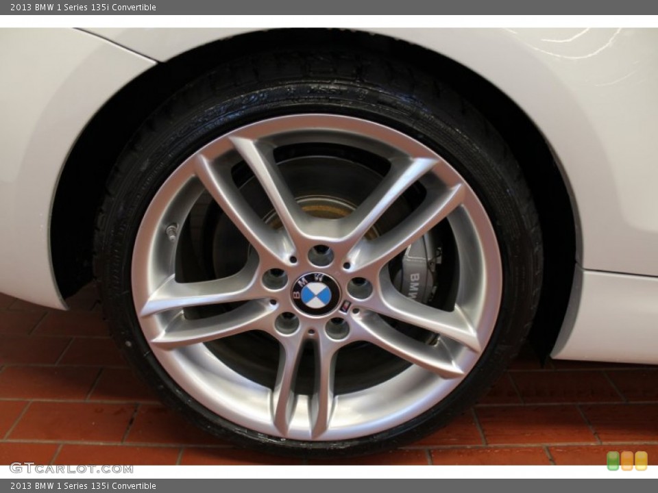 2013 BMW 1 Series 135i Convertible Wheel and Tire Photo #78434756