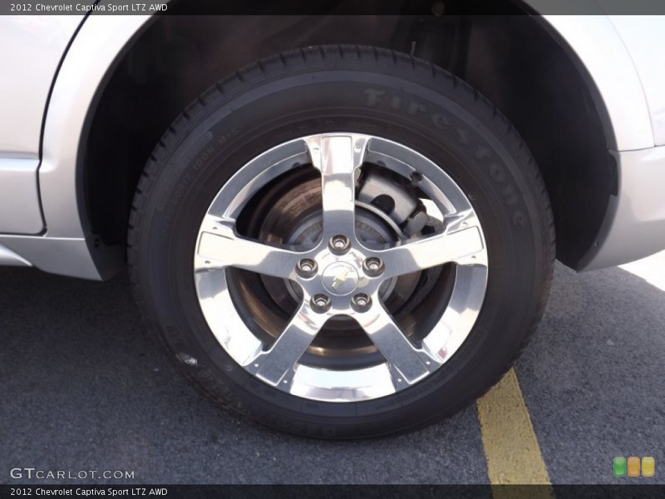 2012 Chevrolet Captiva Sport LTZ AWD Wheel and Tire Photo #78434789