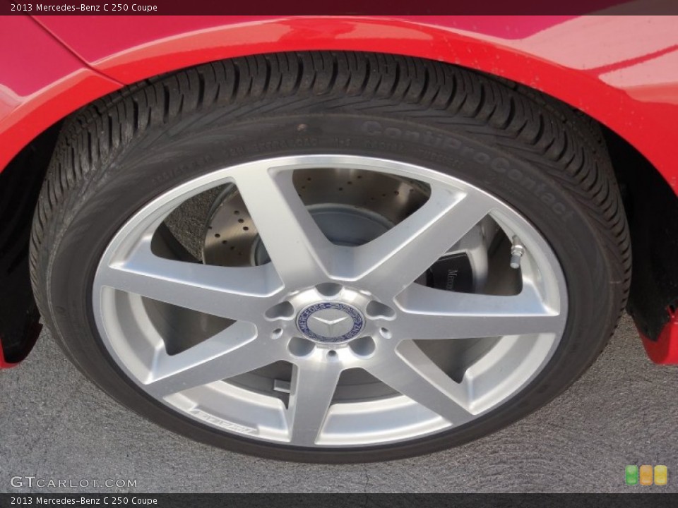 2013 Mercedes-Benz C 250 Coupe Wheel and Tire Photo #78437903