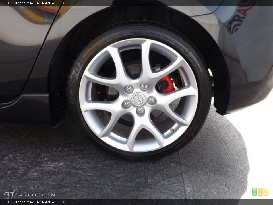 2012 Mazda MAZDA3 MAZDASPEED3 Wheel and Tire Photo #78438390