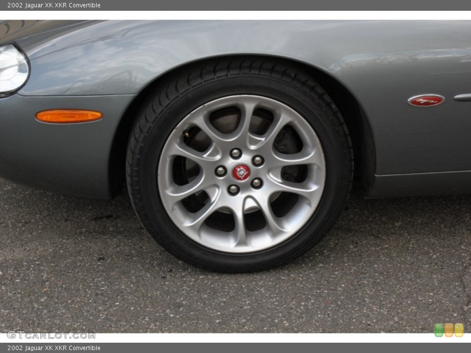 2002 Jaguar XK XKR Convertible Wheel and Tire Photo #78441494