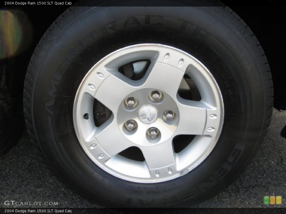 2004 Dodge Ram 1500 SLT Quad Cab Wheel and Tire Photo #78449806