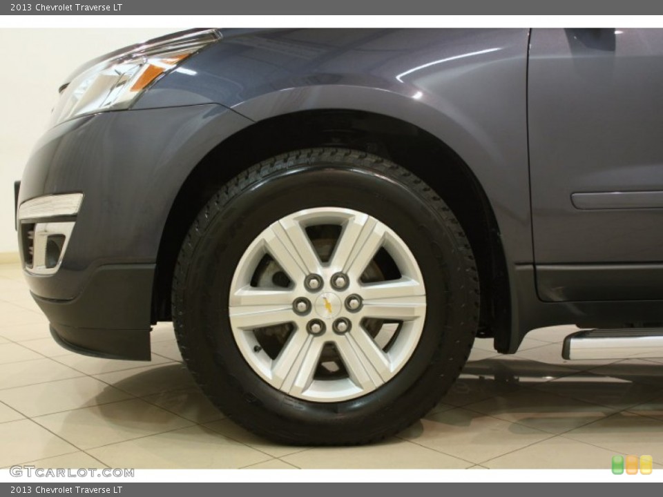 2013 Chevrolet Traverse LT Wheel and Tire Photo #78453467