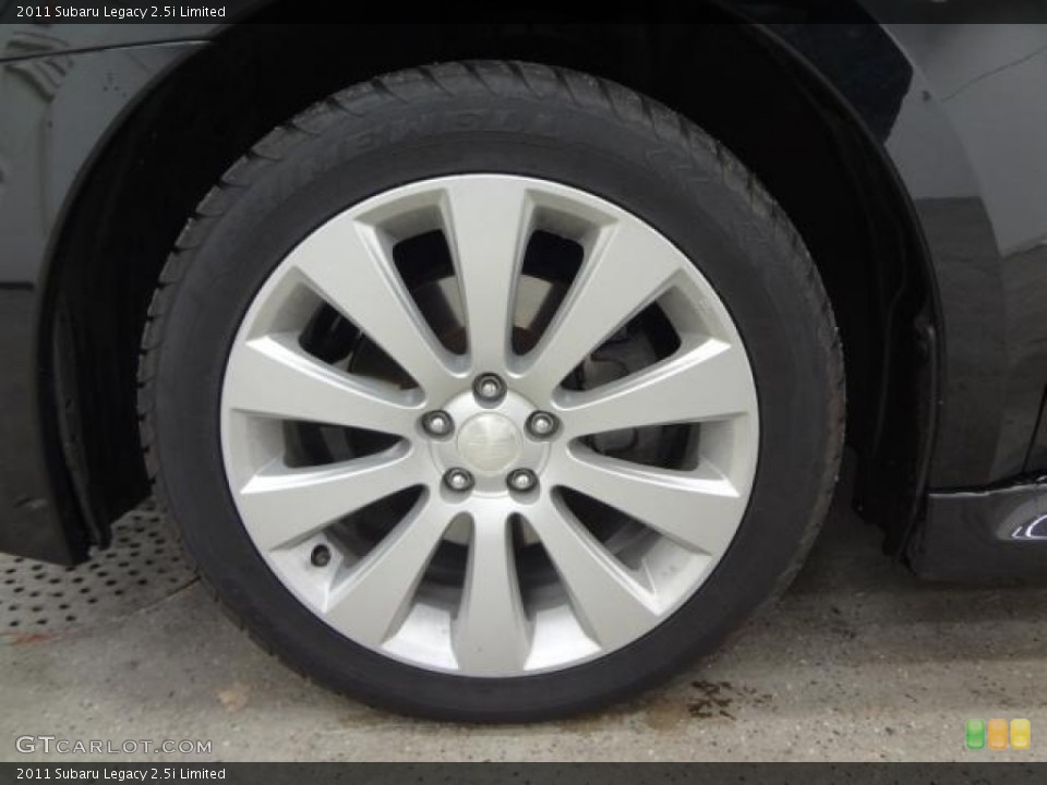 2011 Subaru Legacy 2.5i Limited Wheel and Tire Photo #78453485
