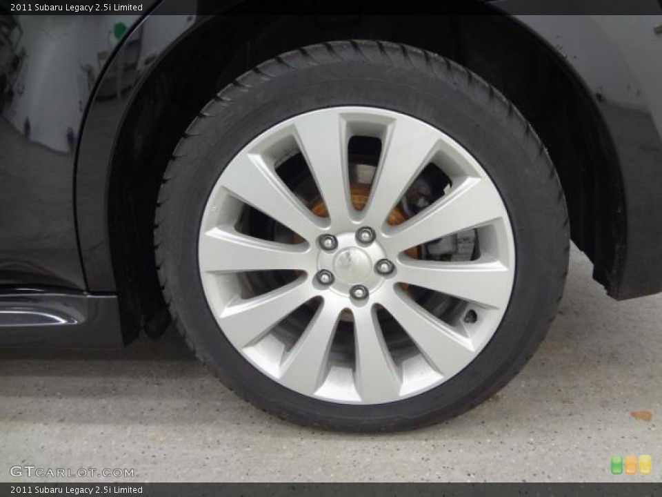 2011 Subaru Legacy 2.5i Limited Wheel and Tire Photo #78453488