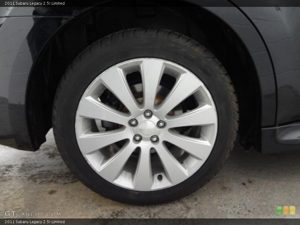 2011 Subaru Legacy 2.5i Limited Wheel and Tire Photo #78453502