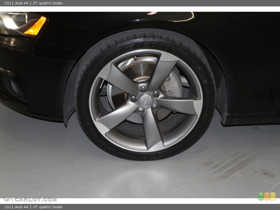 2011 Audi A4 2.0T quattro Sedan Wheel and Tire Photo #78453512