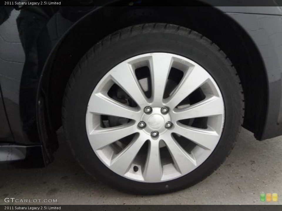 2011 Subaru Legacy 2.5i Limited Wheel and Tire Photo #78453516