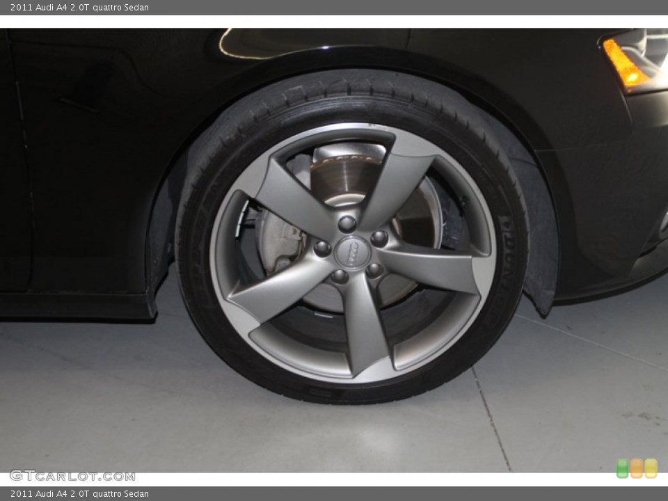 2011 Audi A4 2.0T quattro Sedan Wheel and Tire Photo #78453536