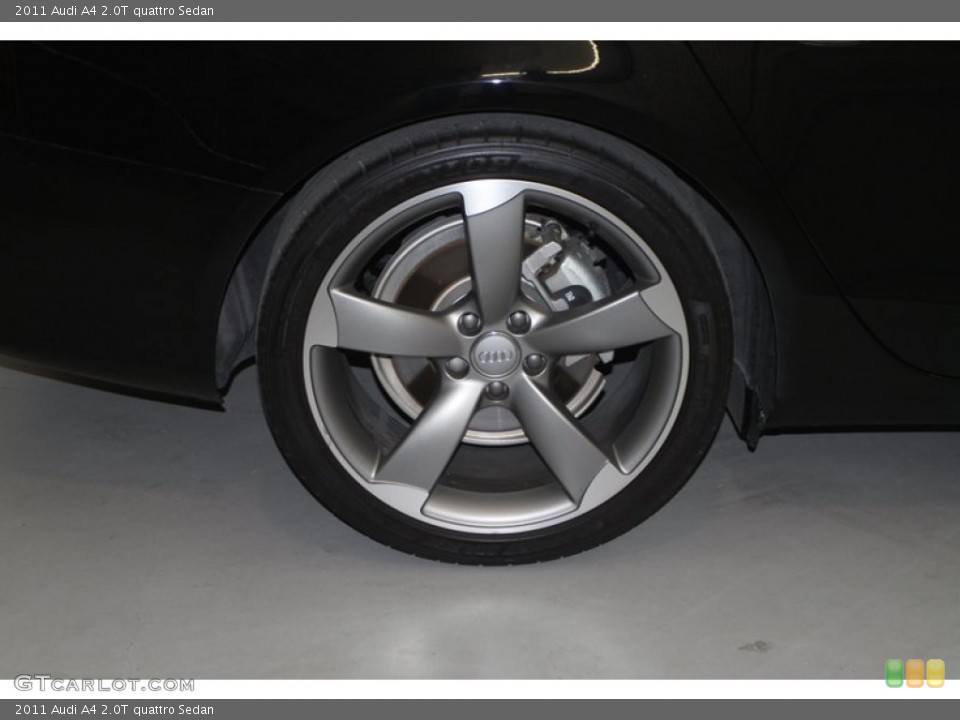 2011 Audi A4 2.0T quattro Sedan Wheel and Tire Photo #78453547