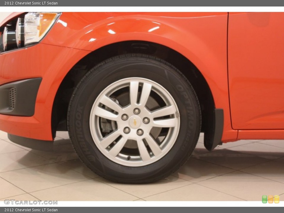 2012 Chevrolet Sonic LT Sedan Wheel and Tire Photo #78454748