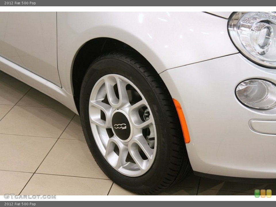 2012 Fiat 500 Pop Wheel and Tire Photo #78457667