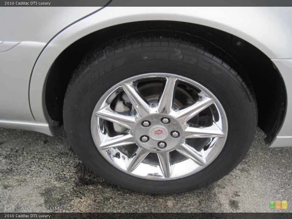 2010 Cadillac DTS Luxury Wheel and Tire Photo #78462719