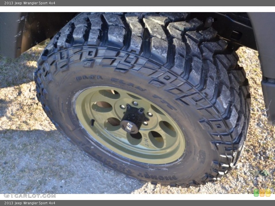 2013 Jeep Wrangler Custom Wheel and Tire Photo #78463160