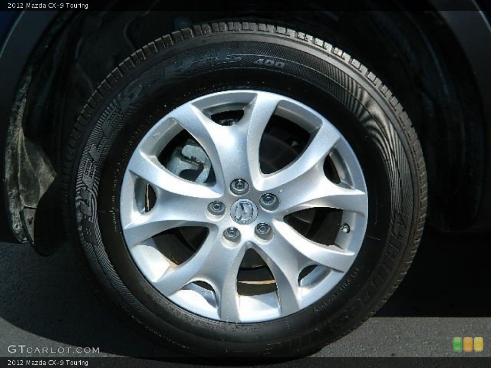 2012 Mazda CX-9 Touring Wheel and Tire Photo #78466443