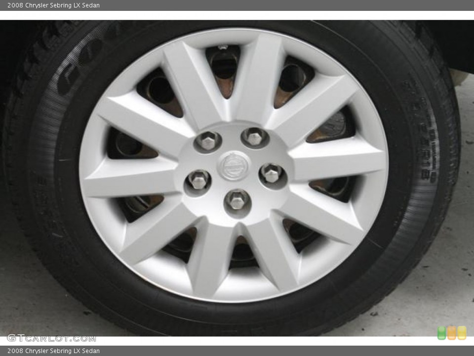 2008 Chrysler Sebring LX Sedan Wheel and Tire Photo #78469217