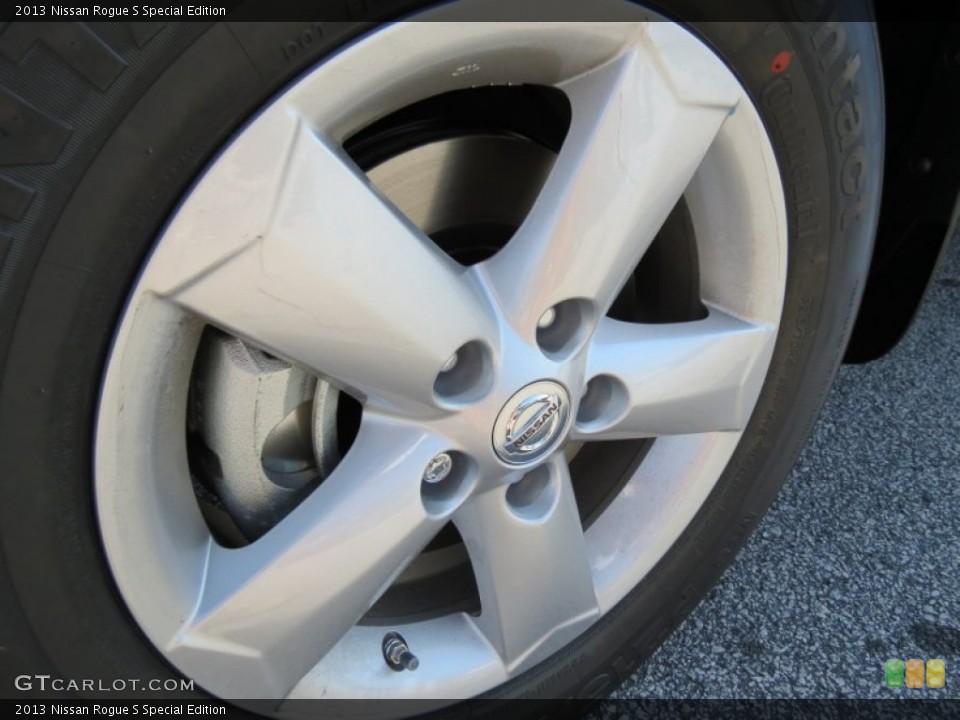 2013 Nissan Rogue S Special Edition Wheel and Tire Photo #78473240