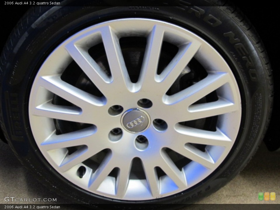 2006 Audi A4 3.2 quattro Sedan Wheel and Tire Photo #78473588