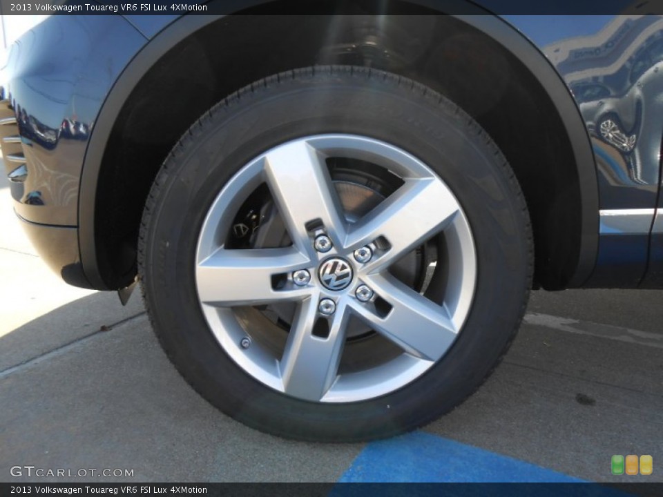 2013 Volkswagen Touareg VR6 FSI Lux 4XMotion Wheel and Tire Photo #78475575