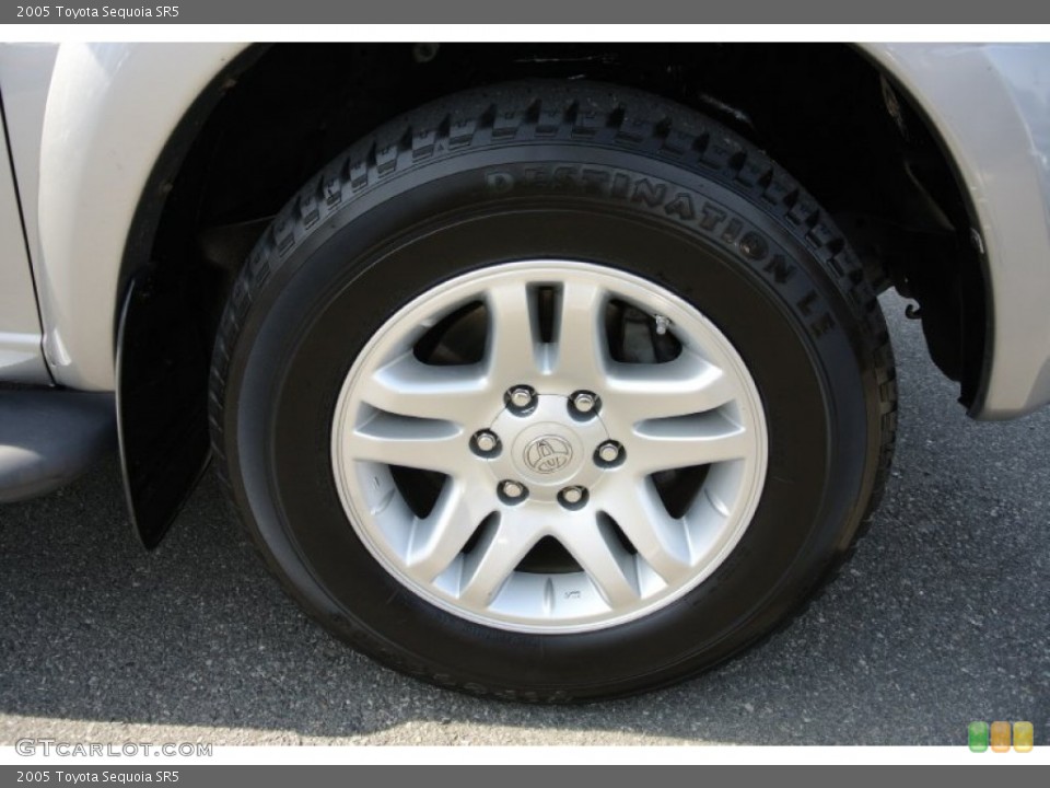 2005 Toyota Sequoia SR5 Wheel and Tire Photo #78476146