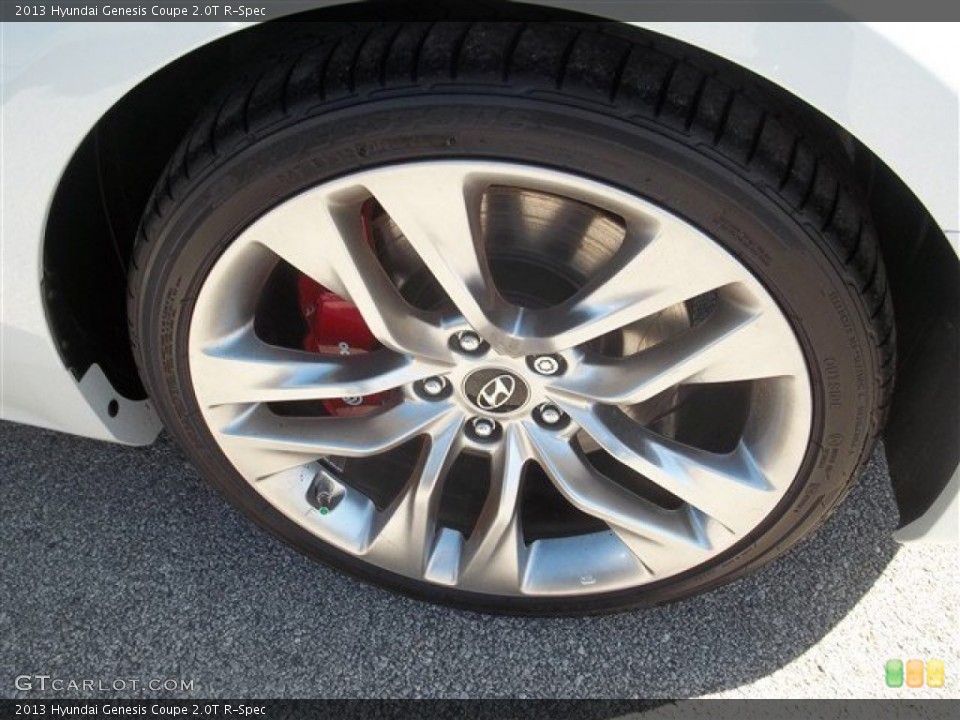 2013 Hyundai Genesis Coupe 2.0T R-Spec Wheel and Tire Photo #78476944