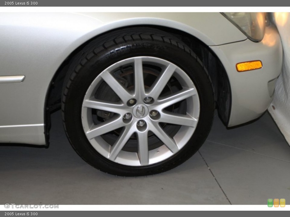 2005 Lexus IS Wheels and Tires