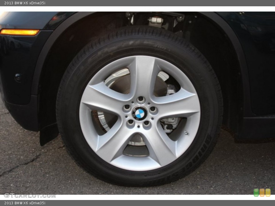 2013 BMW X6 xDrive35i Wheel and Tire Photo #78480833