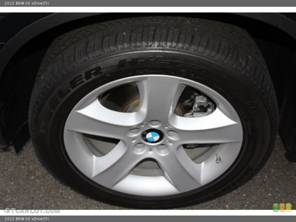 2013 BMW X6 xDrive35i Wheel and Tire Photo #78480851
