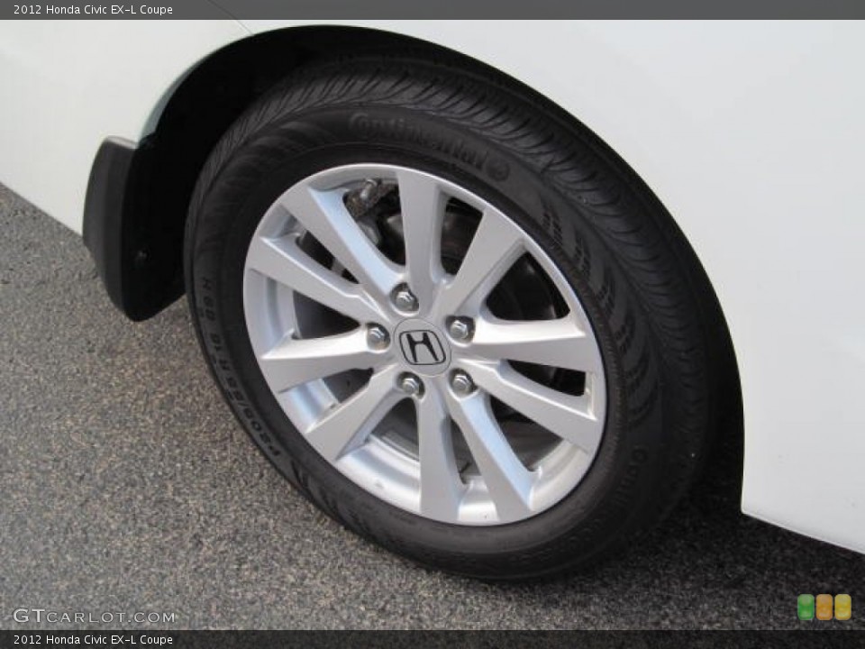 2012 Honda Civic EX-L Coupe Wheel and Tire Photo #78481490