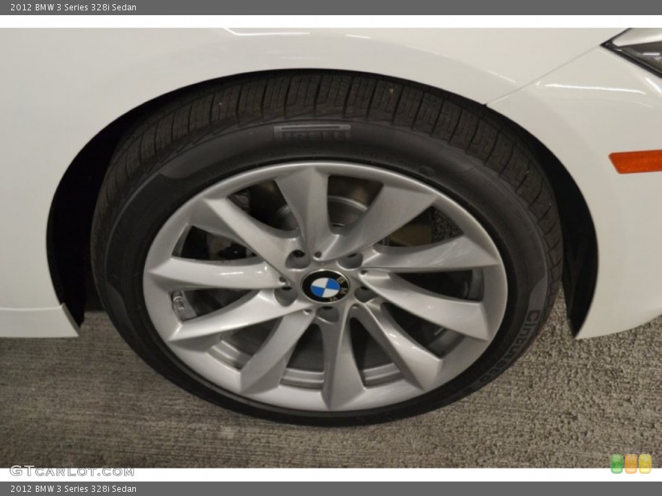 2012 BMW 3 Series 328i Sedan Wheel and Tire Photo #78484163