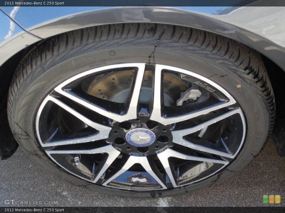 2013 Mercedes-Benz C 250 Sport Wheel and Tire Photo #78486494